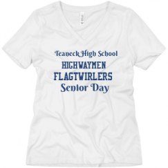 Ladies Relaxed Fit V-Neck Tee