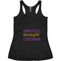 Ladies Slim Fit Super Soft Racerback Triblend Tank