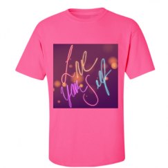 Unisex Ultra Cotton Safety Neon Crewneck Tee