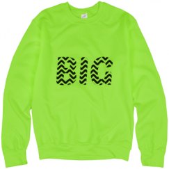 Unisex Neon Crewneck Sweatshirt