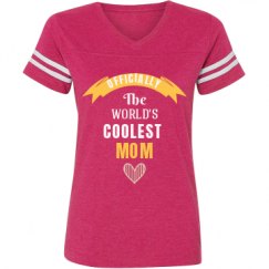 Ladies Relaxed Fit Vintage Sports Tee