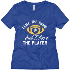 Ladies Relaxed Fit V-Neck Tee