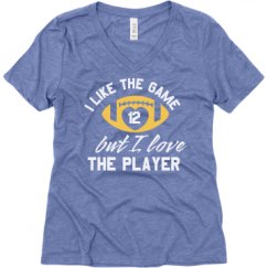 Ladies Relaxed Fit Super Soft Triblend V-Neck Tee