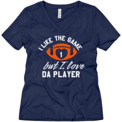 Ladies Relaxed Fit V-Neck Tee