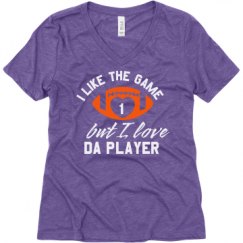 Ladies Relaxed Fit Super Soft Triblend V-Neck Tee