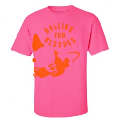 Unisex Ultra Cotton Safety Neon Crewneck Tee