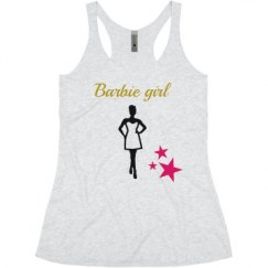 Ladies Slim Fit Super Soft Racerback Triblend Tank