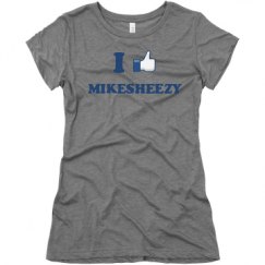 Ladies Slim Fit Super Soft Triblend Tee