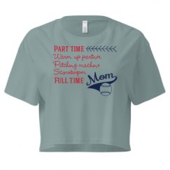 Ladies Festival Cali Crop Top Tee