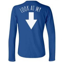 Ladies Relaxed Fit Basic Long Sleeve Tee