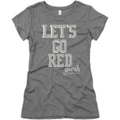Ladies Slim Fit Super Soft Triblend Tee