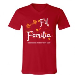 Unisex V-Neck Jersey Tee