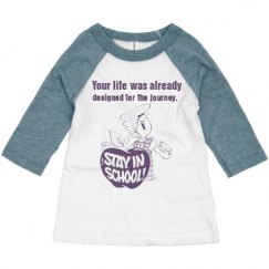 Toddler 3/4 Sleeve Raglan Tee
