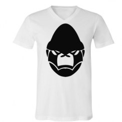 Unisex V-Neck Jersey Tee