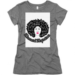 Ladies Slim Fit Super Soft Triblend Tee