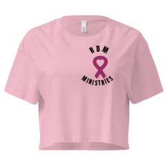 Ladies Festival Cali Crop Top Tee