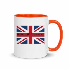 11oz Ceramic Mug with Color Inside