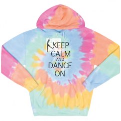 Unisex Tie-Dye Fleece Hoodie