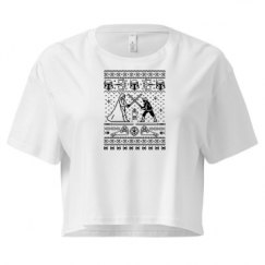 Ladies Festival Cali Crop Top Tee