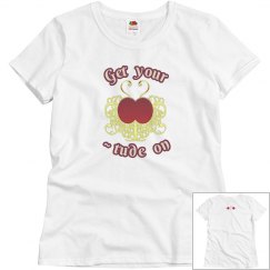 Get Your ~Tude On women's tee