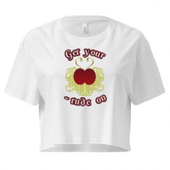 Ladies Festival Cali Crop Top Tee