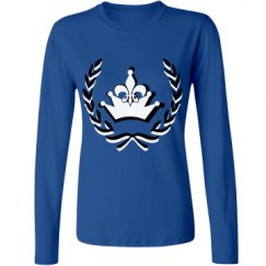 Ladies Relaxed Fit Basic Long Sleeve Tee