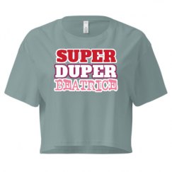 Ladies Festival Cali Crop Top Tee