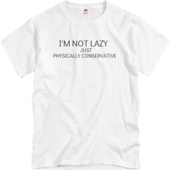 I'm not lazy