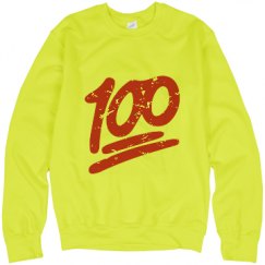 Unisex Neon Crewneck Sweatshirt