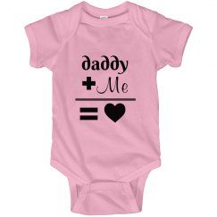 Daddy Plus Me Equals Love