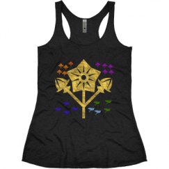 Ladies Slim Fit Super Soft Racerback Triblend Tank