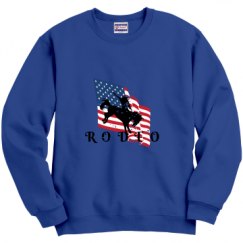 Unisex Film and Foil Crewneck Sweatshirt