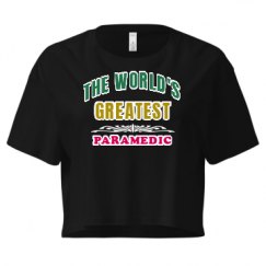 Ladies Festival Cali Crop Top Tee