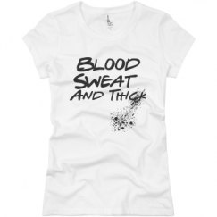 Ladies Slim Fit Basic Promo Jersey Tee