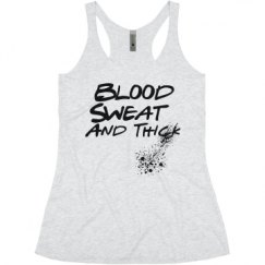 Ladies Slim Fit Super Soft Racerback Triblend Tank