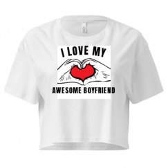 Ladies Festival Cali Crop Top Tee