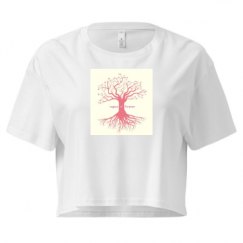 Ladies Festival Cali Crop Top Tee