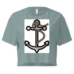 Ladies Festival Cali Crop Top Tee