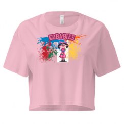 Ladies Festival Cali Crop Top Tee