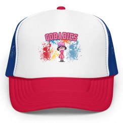 GOBABIES OTTO Poly-Foam Neon Snapback Trucker Hat