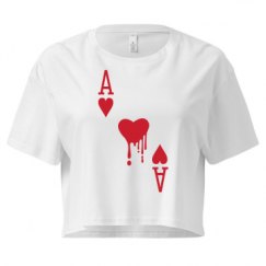 Ladies Festival Cali Crop Top Tee