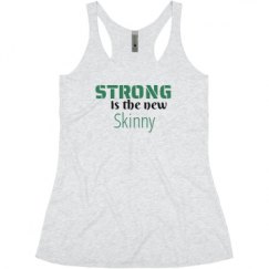 Ladies Slim Fit Super Soft Racerback Triblend Tank