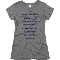 Ladies Slim Fit Super Soft Triblend Tee