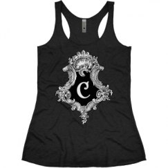 Ladies Slim Fit Super Soft Racerback Triblend Tank