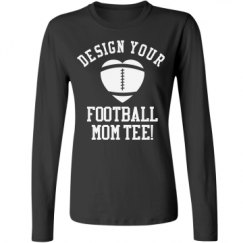 Ladies Relaxed Fit Basic Long Sleeve Tee