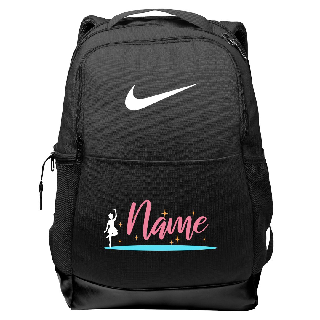 Custom Name Dance Backpack - Nike Brasilia Medium Backpack | Customized Girl