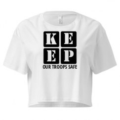 Ladies Festival Cali Crop Top Tee