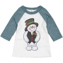 Toddler 3/4 Sleeve Raglan Tee