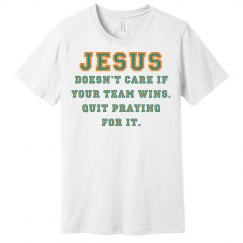 Jesus: Not A Sports Fan 