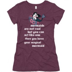 Ladies Slim Fit Super Soft Triblend Tee